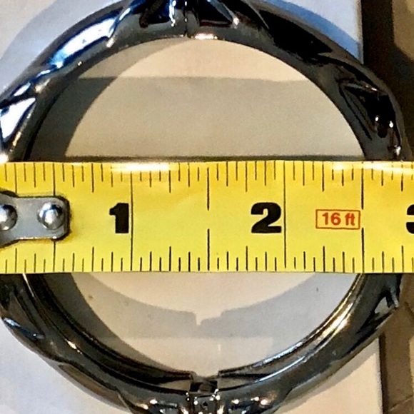 Gunmetal Hinged Bracelet from Nordstrom - Picture 7 of 8